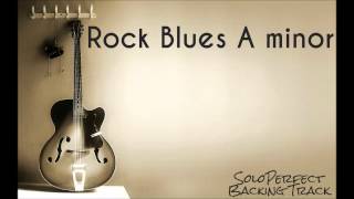 Rock Blues Backing Track in A minor [upl. by Asylem]