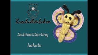 Schmetterling häkeln [upl. by Juna]