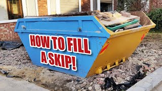 How to FILL A SKIP [upl. by Athalee]