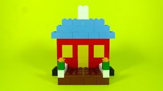 How To Build Lego BASIC HOUSE  4630 LEGO® Build amp Play Box Building Instructions [upl. by Hcahsem]