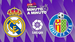 ⏱️ MINUTO A MINUTO  Real Madrid vs Getafe  LaLiga [upl. by Akemahs]