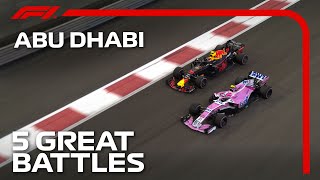 Five Stellar Battles At The Abu Dhabi Grand Prix [upl. by Deeas7]