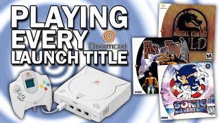 PLAYING EVERY SEGA DREAMCAST LAUNCH GAME [upl. by Nelag187]