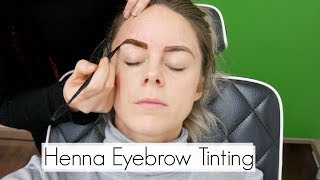 Henna Eyebrow Tinting [upl. by Moule809]