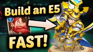 How to Build Your First E5 in IDLE HEROES [upl. by Norman]