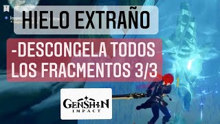 Descongela todos los Fragmentos de Hielo Extraño Genshin impact [upl. by Inesita]