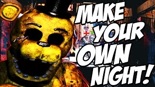 MAKE YOUR OWN NIGHT  Fazbear Studio 1 FNAF Night Creator [upl. by Otsuj]