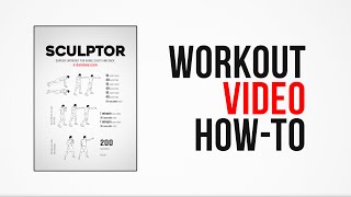 Sculptor Workout  FULL  by DAREBEE [upl. by Ikir350]