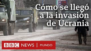 ¿Cómo escaló la crisis entre Ucrania y Rusia en los últimos meses [upl. by Aroled]