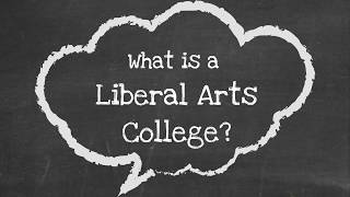 What is a Liberal Arts College [upl. by Dilly]