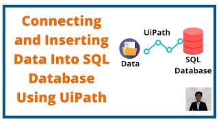 Connecting amp Inserting Data Into SQL Database Using UiPath [upl. by Cart237]