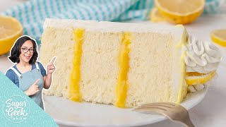 Lemon Velvet Cake Recipe With Cream Cheese Frosting [upl. by Lal]