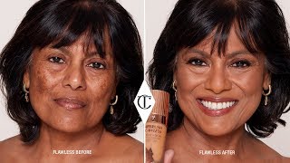 Makeup for Pigmentation How To Cover Hyperpigmentation Using Foundation  Charlotte Tilbury [upl. by Eigram]