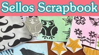 Crea tus Sellos  Tutorial Scrapbook  Homemade Stamps DIY [upl. by Aikenahs]