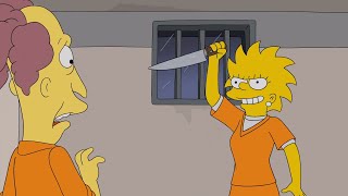 Lisa Kills Sideshow Bob The Simpsons  Treehouse of Horror XXXIV [upl. by Voccola434]