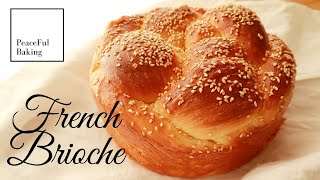 Classic French Braided Brioche With Poolish [upl. by Sivaj]