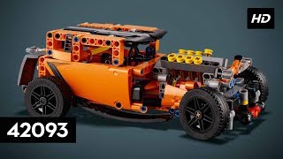 LEGO Technic  Hot Rod  42093  How To Build Instructions [upl. by Shifrah]