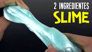 SLIME CON SOLO 2 INGREDIENTES [upl. by Baseler]