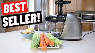 AMZCHEF Cold Press Juicer Unboxing and Review 2021  Slow Masticating Juicer with Quiet Motor [upl. by Sik]