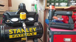 STANLEY FATMAX compressore DST 10186 [upl. by Ahsias365]