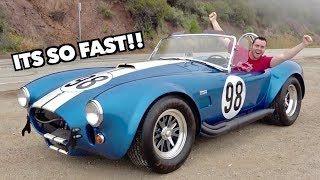 THIS 1965 SHELBY COBRA IS FASTER THAN A LAMBORGHINI [upl. by Olenka]