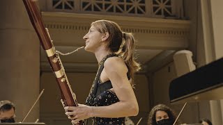 Valeria Curti plays G Rossini  quotConcerto da esperimentoquot for bassoon and orchestra [upl. by Venn119]