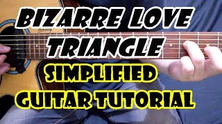 Bizarre Love Triangle  Frente  Guitar TUTORIAL [upl. by Tsepmet]