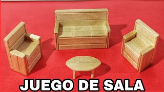 como hacer muebles para maquetas [upl. by Galatia692]