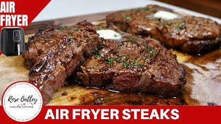 Air Fryer Steak  Juicy and Tender Ribeye Steak [upl. by Merchant]