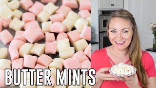 Easy Homemade Butter Mints [upl. by Ailegnave]