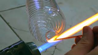 Making Murano Glass Drinking Glass With Lampworking Technique In Venice Italy [upl. by Jammin]