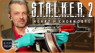 Firearms Expert Reacts to STALKER 2 Heart of Chornobyl Guns  EXP [upl. by Lekim]