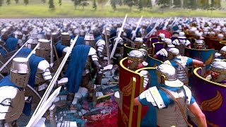 5000 CHEVALIERS vs 5000 ROMAINS  Ultimate Epic Battle Simulator 1 [upl. by Bonnice152]