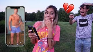 I Put My EX BOYFRIEND As My Background PRANK backfires [upl. by Eliathan696]