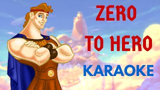 Zero To Hero  Hercules Multilanguage Karaoke [upl. by Gerardo]