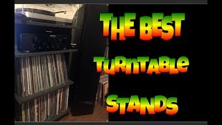 Best Turntable Stands and Record Storage Options [upl. by Harbour]