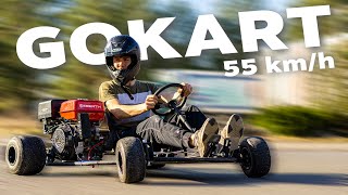 GOKART selber bauen  13PS Eberth Motor [upl. by Nevada724]