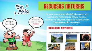 Recursos Naturais [upl. by Eniamaj]