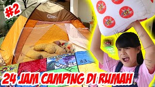 24 JAM CAMPING KEMPING DI DEPAN RUMAH PART 2  Vlog Drama Lucu  CnX Adventurers [upl. by Uos]