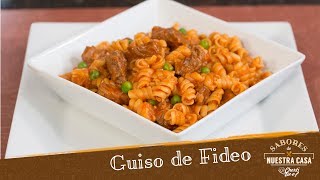 Sabores de Nuestra Casa  Guiso de Fideo  ChortiBeef [upl. by Lauzon]