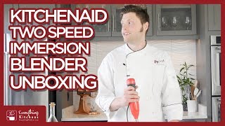 KitchenAid Immersion Blender Unboxing amp Demo [upl. by Novit]