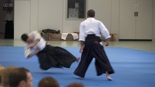 Aikido Christian Tissier  Kokyunage [upl. by Ayatahs]