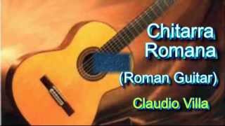 Chitarra Romana Roman Guitar  Claudio Villa Subt Italian amp English [upl. by Ardnaet]