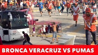 Bronca Veracruz vs Pumas [upl. by Tiebold]