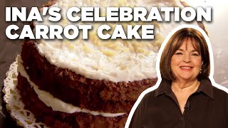 Ina Gartens Carrot Cake Recipe  Barefoot Contessa  Food Network [upl. by Santos353]