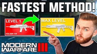 YOURE PLAYING THE WRONG MODE Comparing Fastest Methods For Max Leveling Guns Modern Warfare 3 [upl. by Ayomat213]