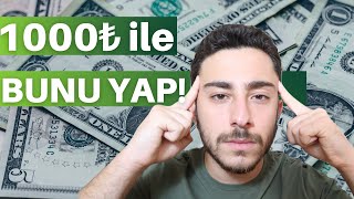 Derhal BUNU YAP  Önce 1000 Lira Biriktir [upl. by Anastatius]