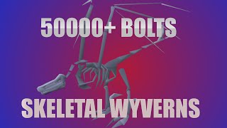 OSRS 50000 Bolts At Skeletal Wyverns  Ironman Progress 26 [upl. by Service]