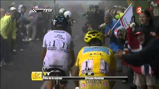 Contador Schleck Tourmalet 1 TDF 2010 YouTube [upl. by Ardnoel]