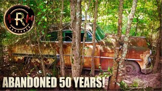 ABANDONED Vehicles RESCUED From Swamp After 50 YEARS  Forgotten Memories Turnin To Rust  RESTORED [upl. by Winslow]